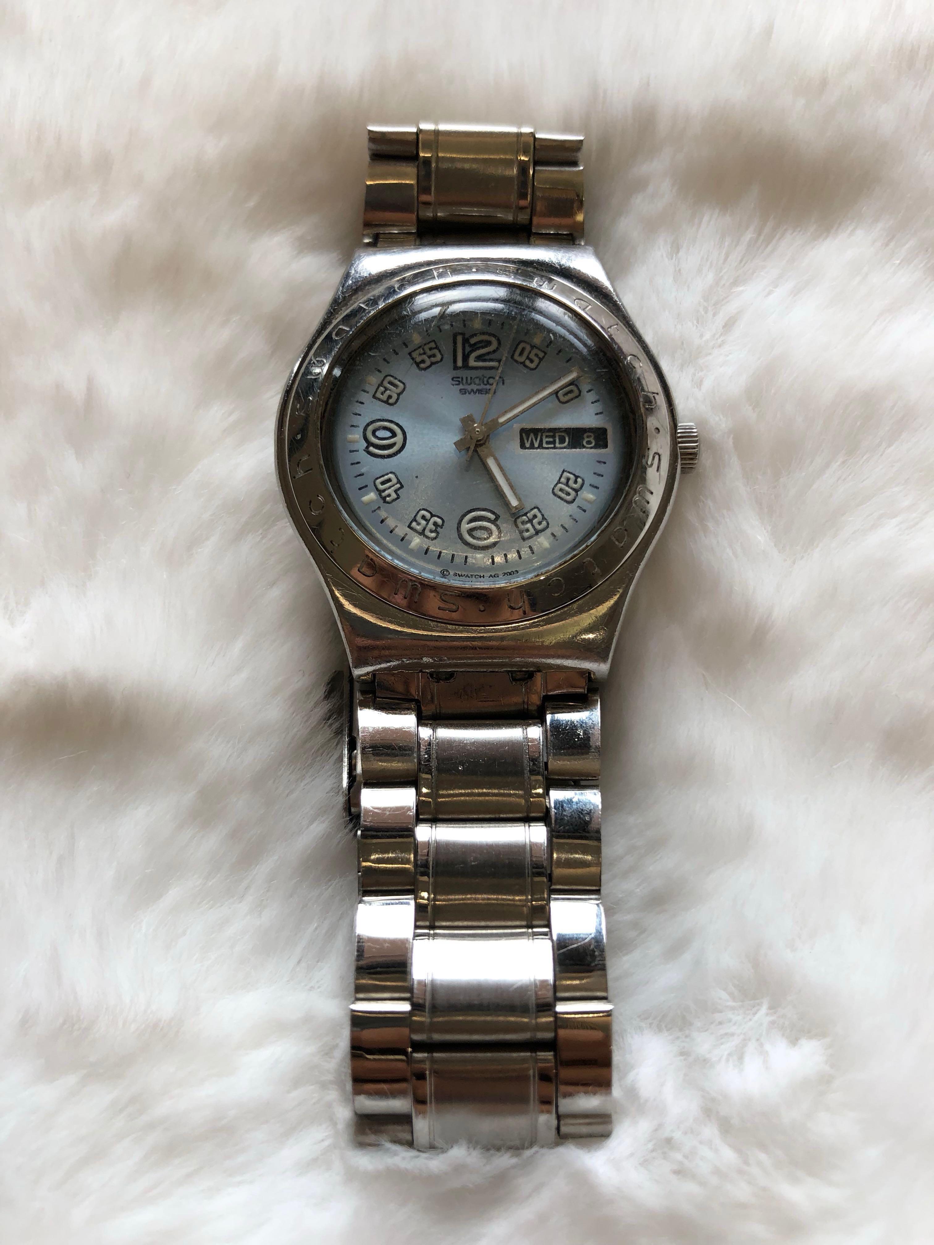 Swatch irony stainless hot sale steel price