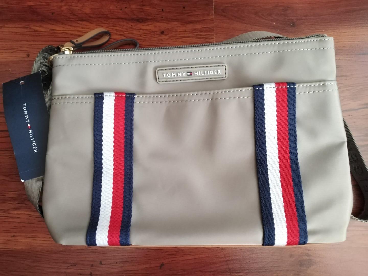 Tommy hilfiger double zip crossbody bag clearance