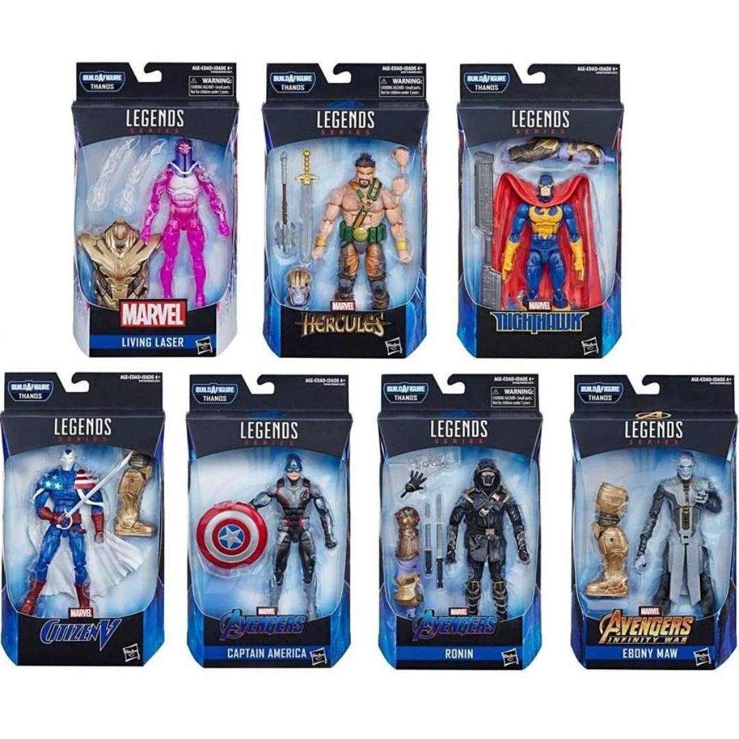 Avengers Endgame Marvel Legends Wave 1 Action Figure Toy 7pcs