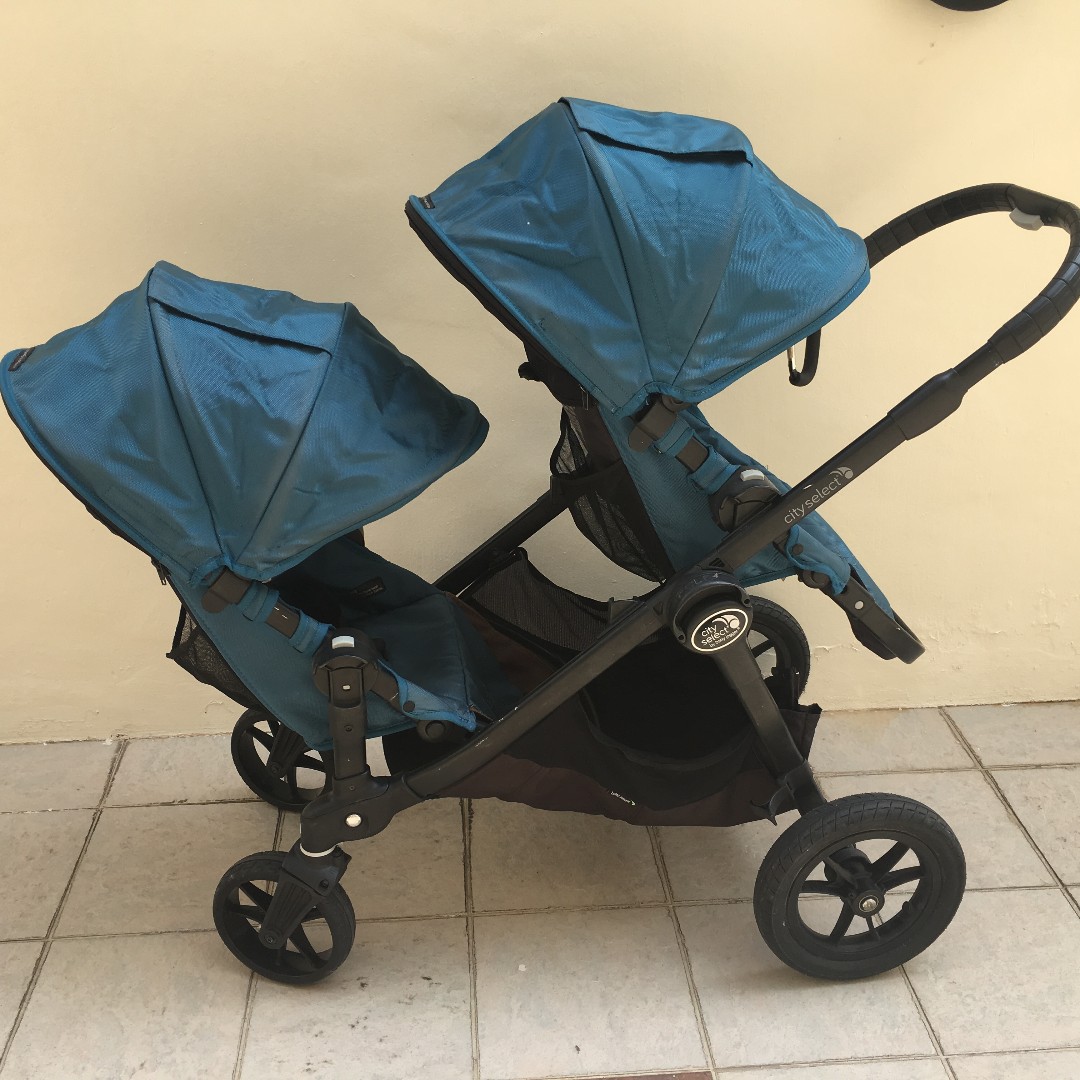 Baby Jogger City Select Single Double Stroller Teal