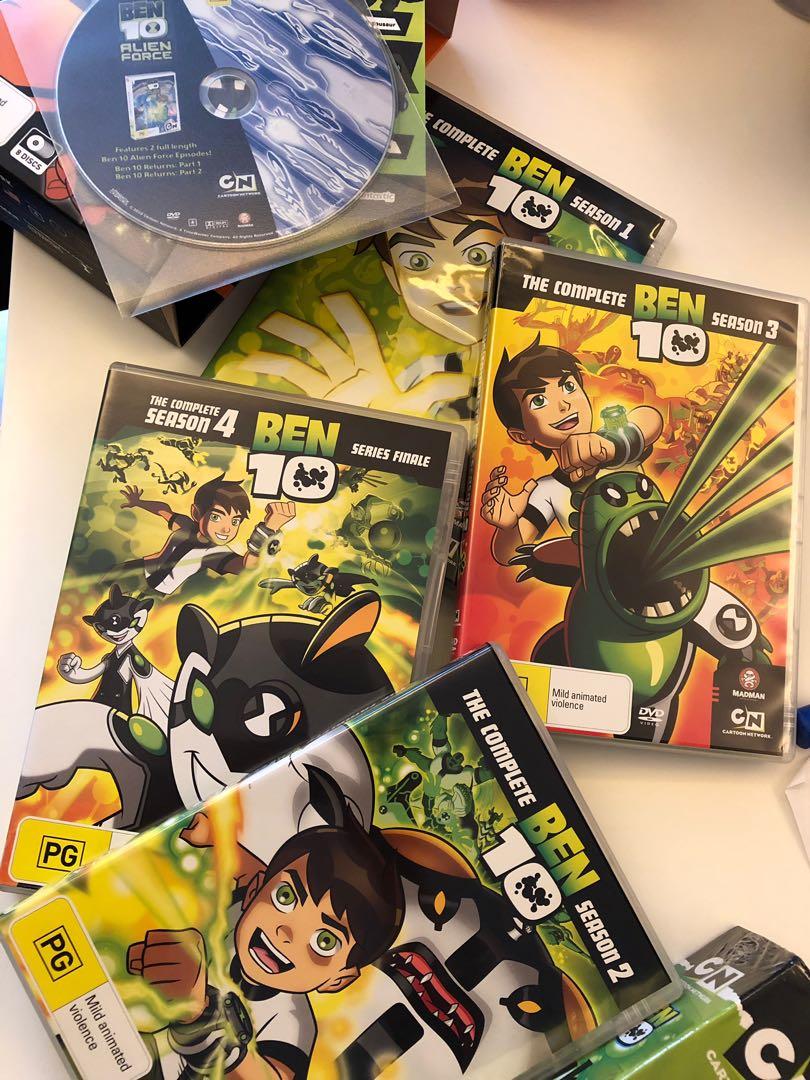 BEN 10 DVD, 兒童＆孕婦用品, 嬰兒玩具 - Carousell