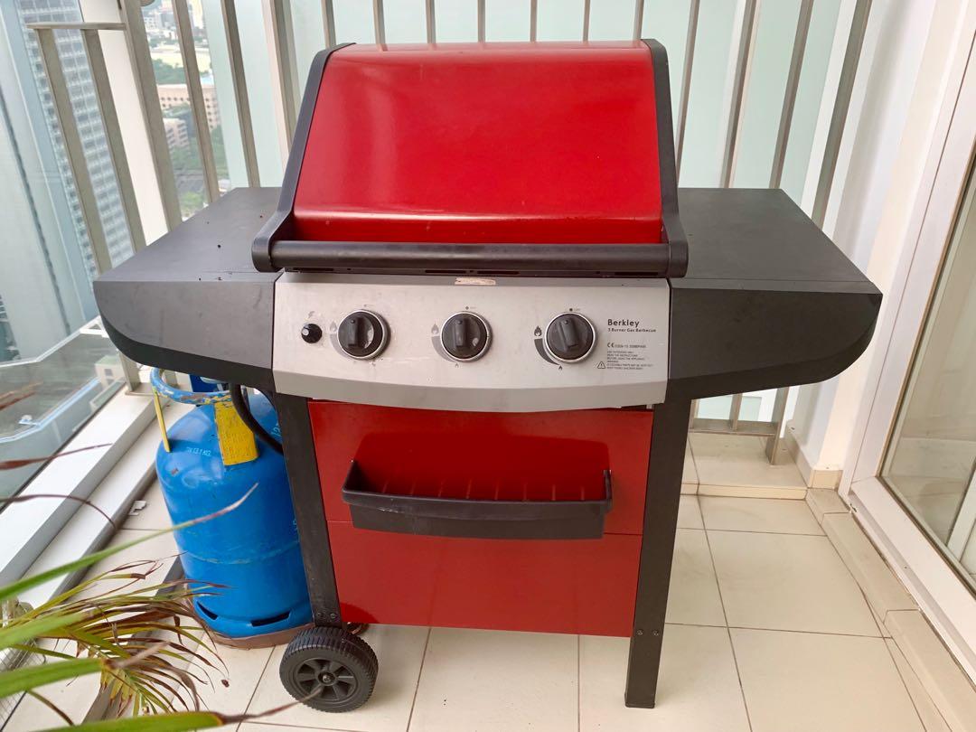 Berkley 3 burner gas barbecue discount