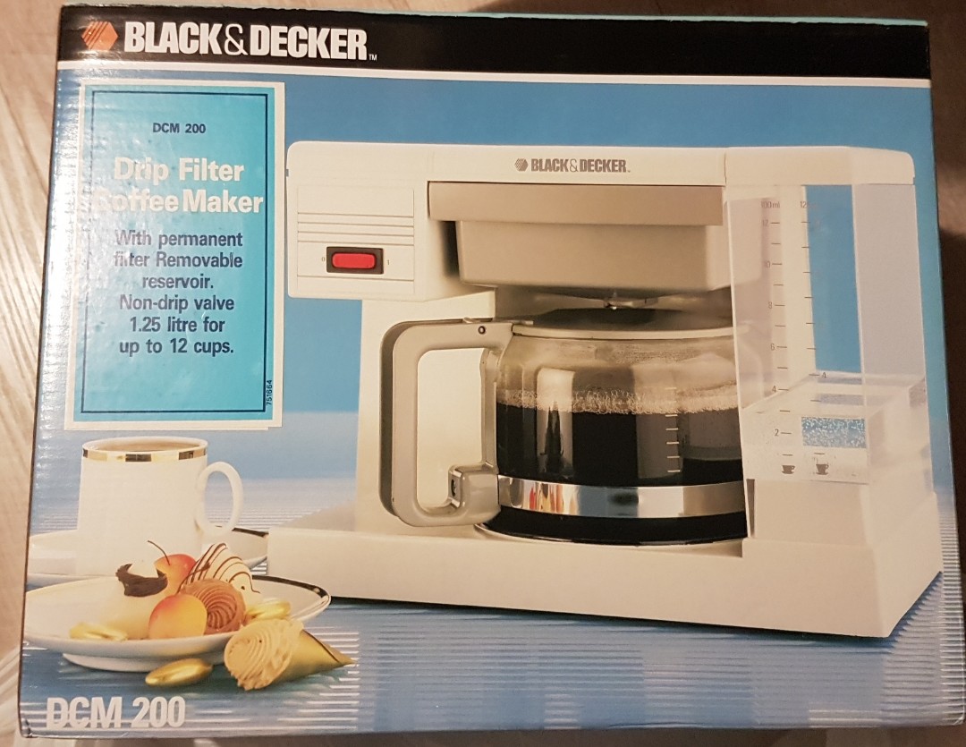 Black \u0026 Decker drop filter coffeemaker 