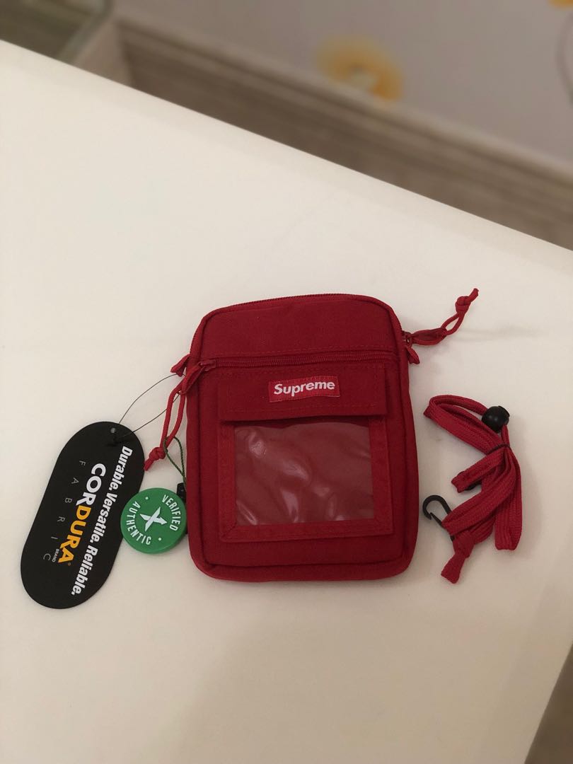 supreme utility pouch ss19 size