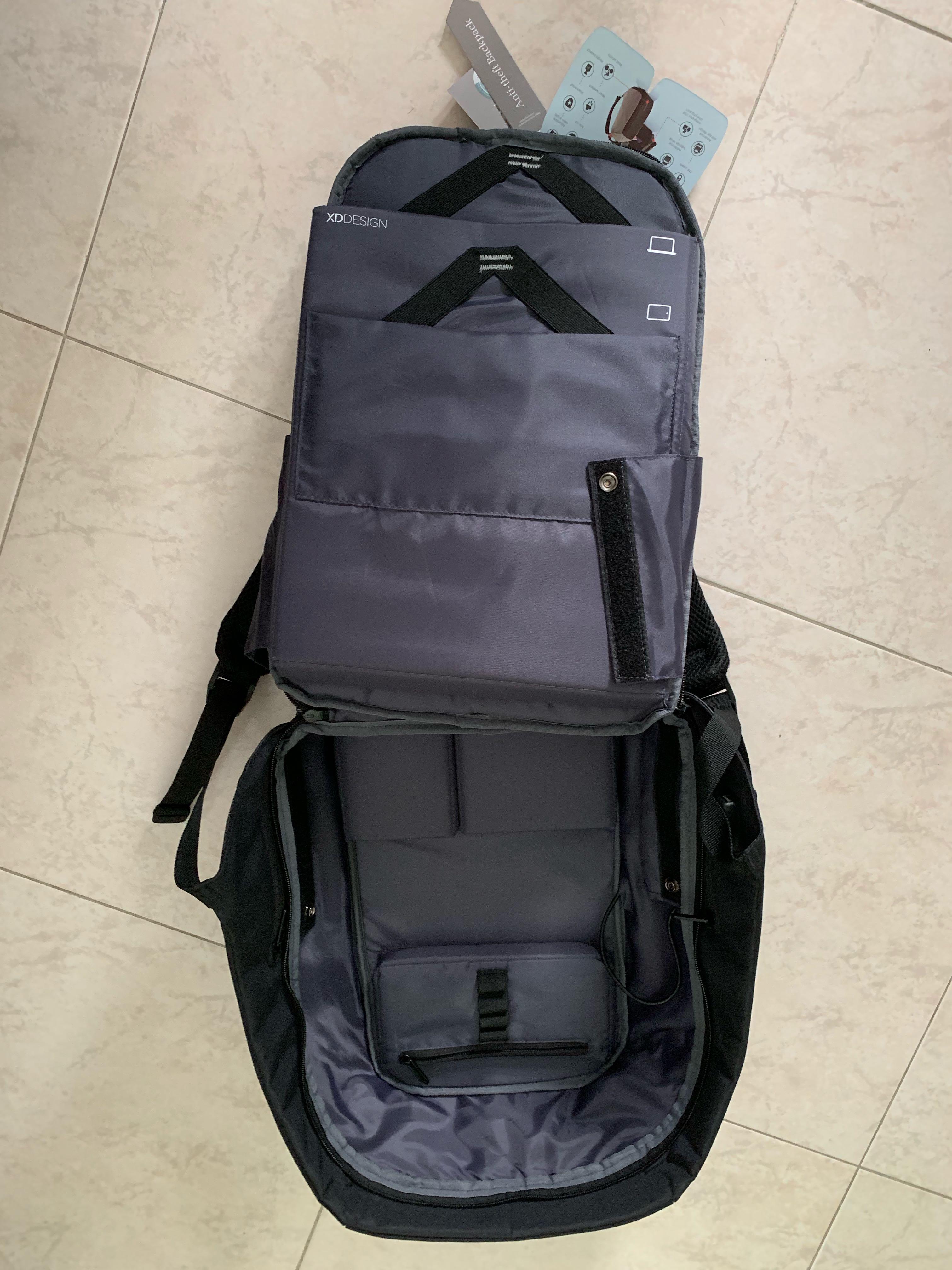 Bobby Original Antitheft backpack Black, Men's Fashion, Bags