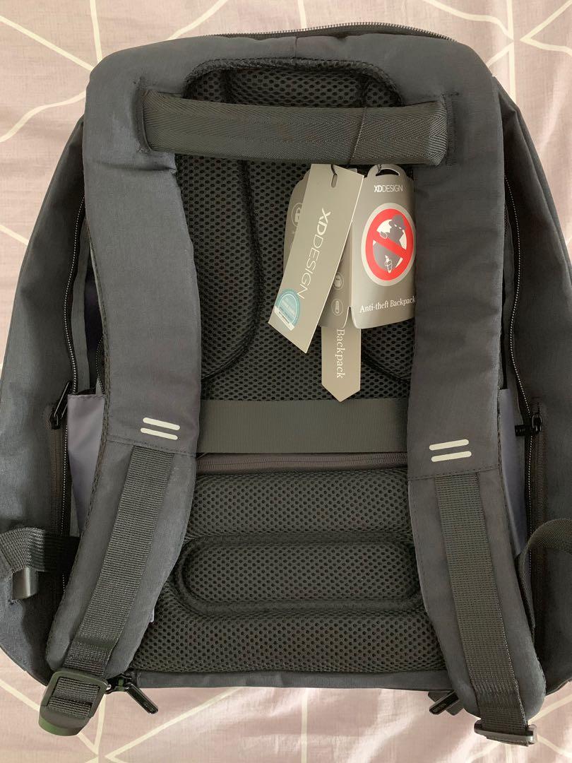 Bobby Original Antitheft backpack Black, Men's Fashion, Bags