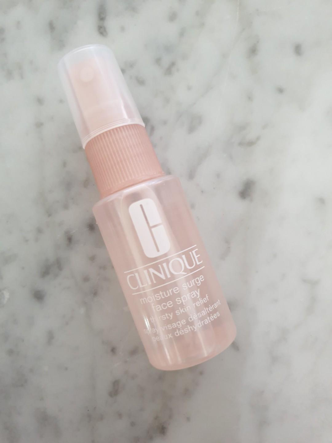 8 Brand New Clinique Moisture Face Spray Travel Size 30ml Health Beauty Face Skin Care On Carousell