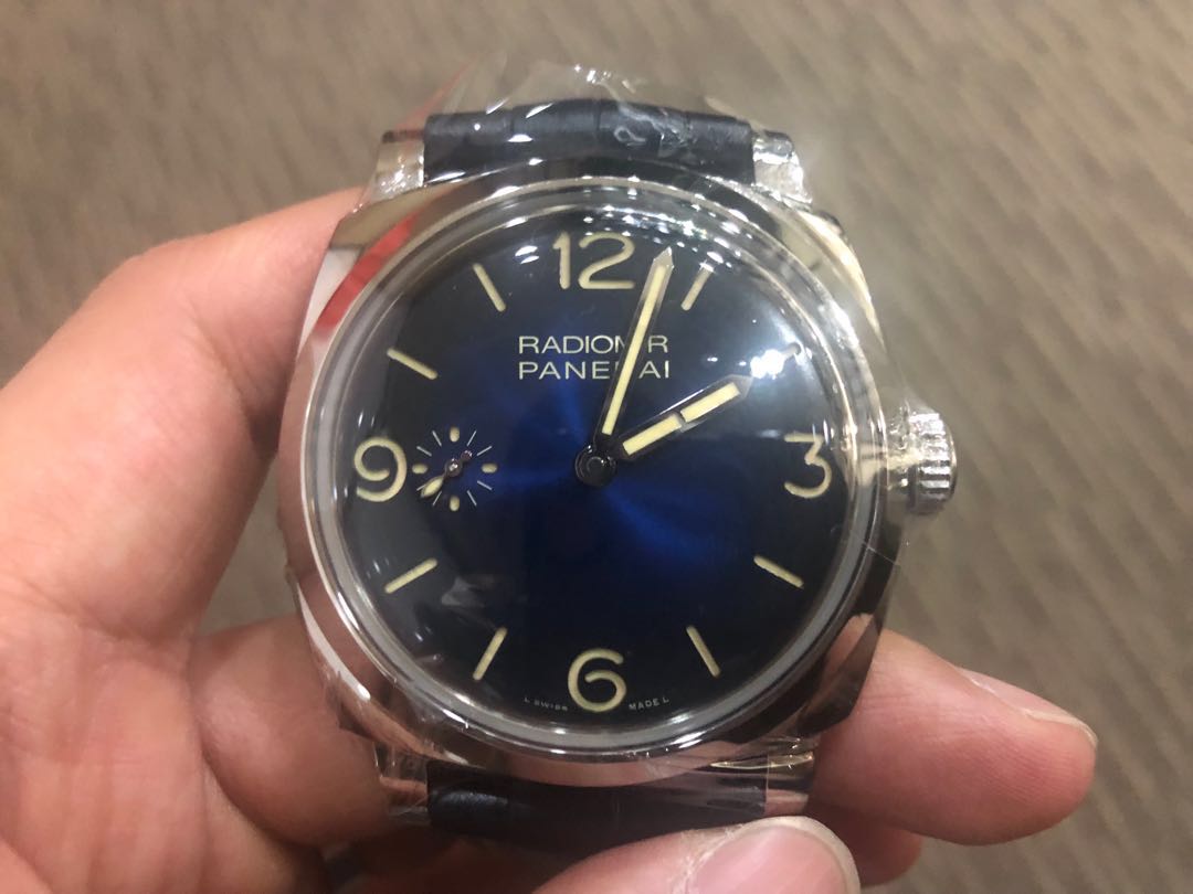 Brand New Panerai Radiomir 1940 Mediterraneo Blue Pam 932 Pam932