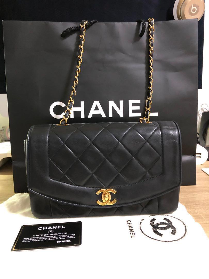 Chanel Diana 9” Bag