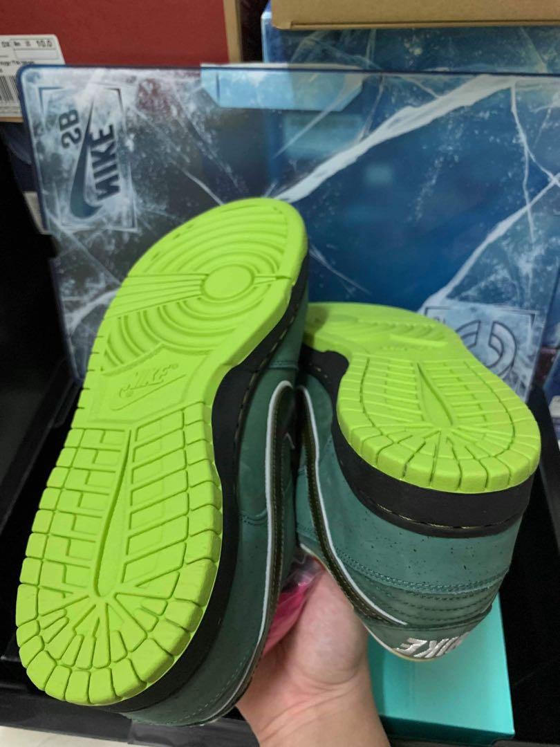 Concepts x Nike SB Dunk Low "Green Lobster" Special Box edition, Men's
