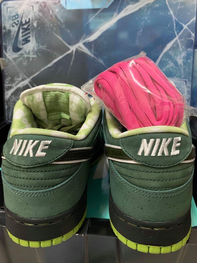 Concepts x Nike SB Dunk Low "Green Lobster" Special Box edition, Men's