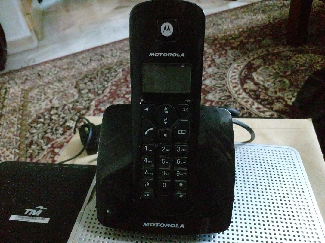 Cordless Phone and TM Unifi Router and Hypptv (Spare parts