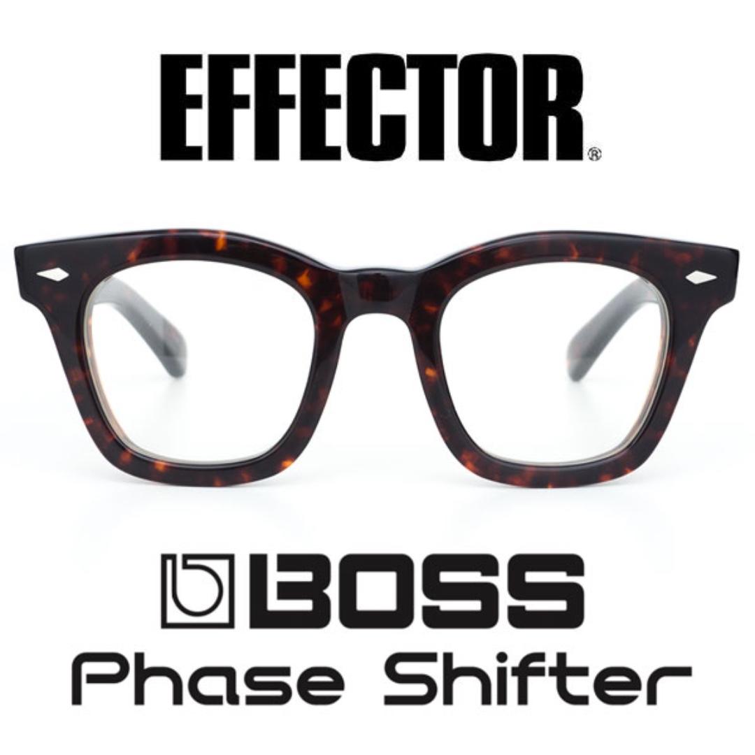 EFFECTOR X BOSS PHASE SHIFTER 眼鏡NUMBER NINE BLACK 泰八郎moscot 
