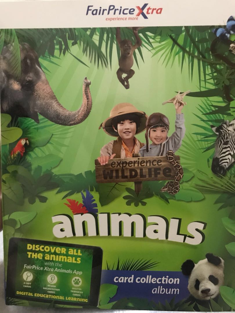 Fairprice Xtra Animals Card Game, Hobbies & Toys, Toys & Games on Carousell
