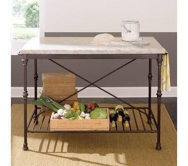 French Kitchen Island Unit Marble Furniture Tables Chairs On
