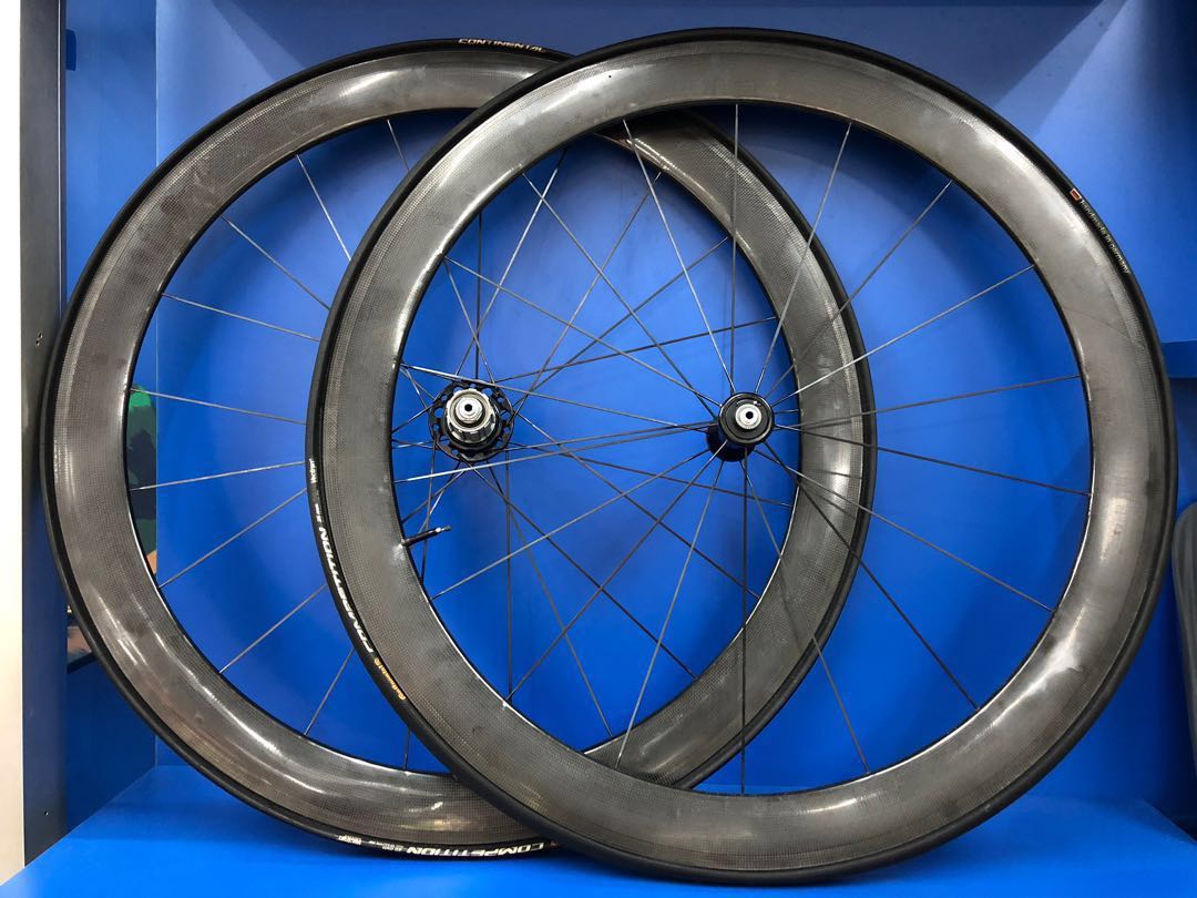 Fulcrum Racing Speed 50 carbon tubular wheelset