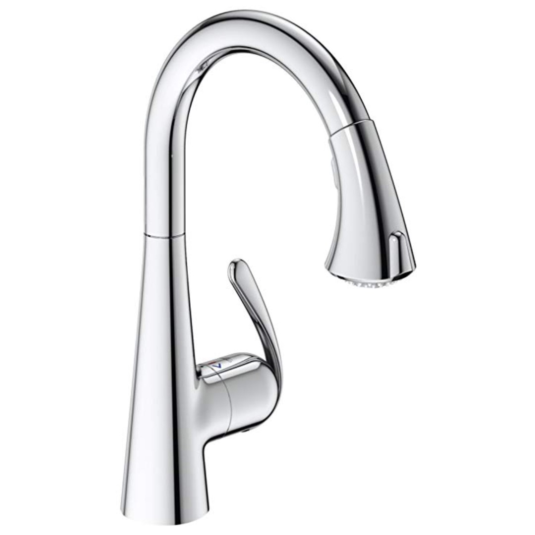 Grohe Pullout Sink Mixer Zedra Singlelever 1557635679 E60fd6090