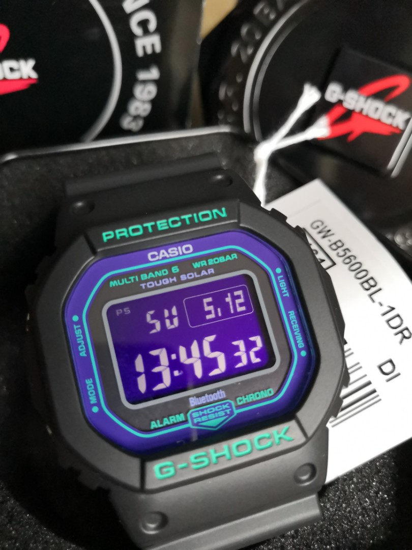 G Shock GWB 5600BL 1DR Joker Baru Multiband 6. Men s Fashion Watches Accessories Watches on Carousell