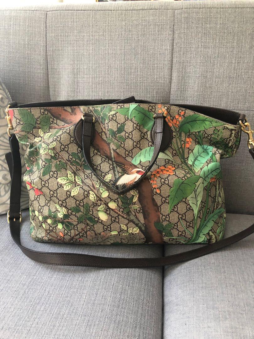 Gucci sales bird tote