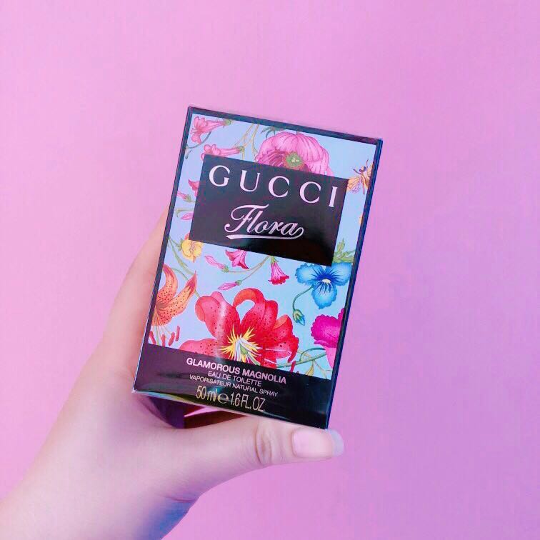gucci flora perfume glamorous magnolia