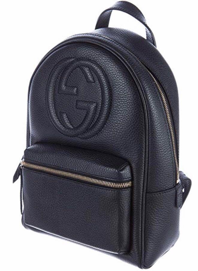 Gucci soho online leather backpack