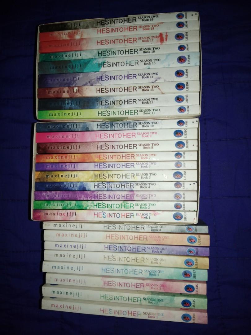 He S Into Her Season 1 And 2 Set By Maxinejiji Wattpad Books Books On Carousell