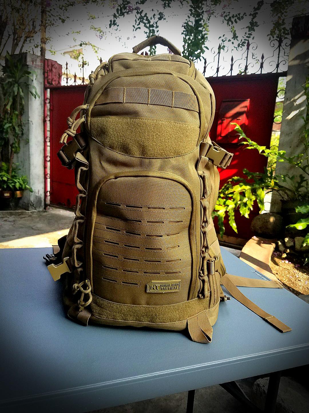 Highland Tactical Backpack Foxtrot Model Desert Coyote Color