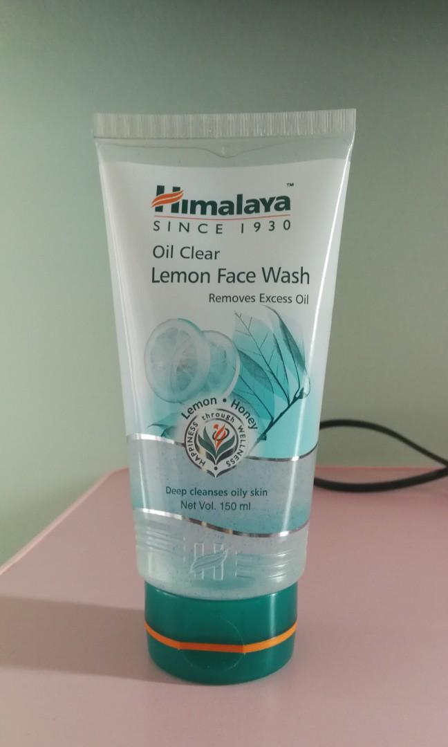 Himalaya Oil Clear Lemon Face Wash For Oily Skin 5 07 Fl Oz 150 Ml Health Beauty Face Skin Care On Carousell