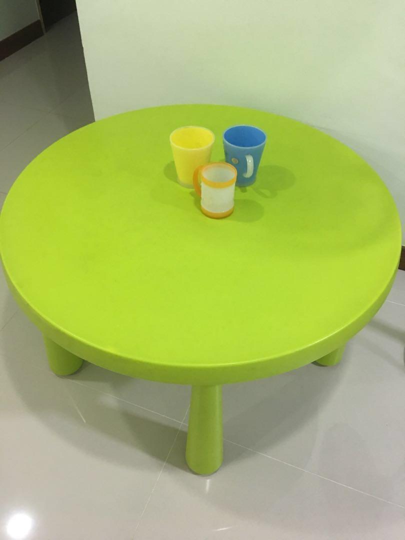 Ikea Kids Table Almost Like Brand New Furniture Tables Chairs On Carousell