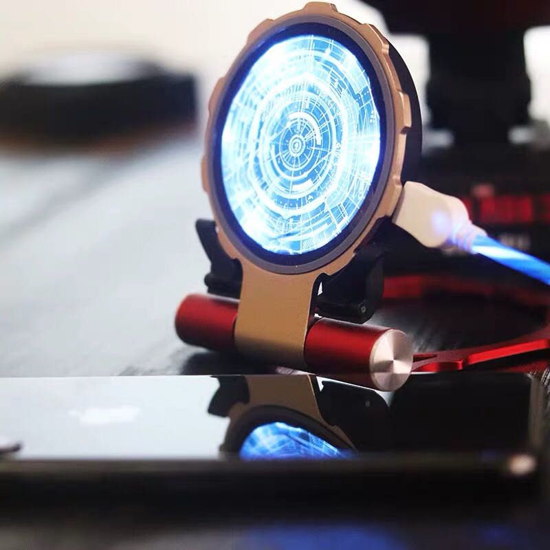 Iron Man Arc reactor Wireless Charger Disney Marvel Avengers, Mobile