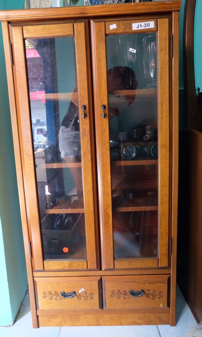 Japan Surplus Display Cabinet Home Furniture On Carousell