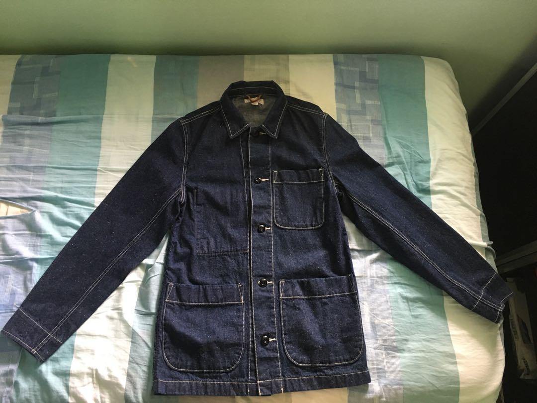 Jcrew Wallace Barnes Chore Jacket In Denim Men S Fashion Men S