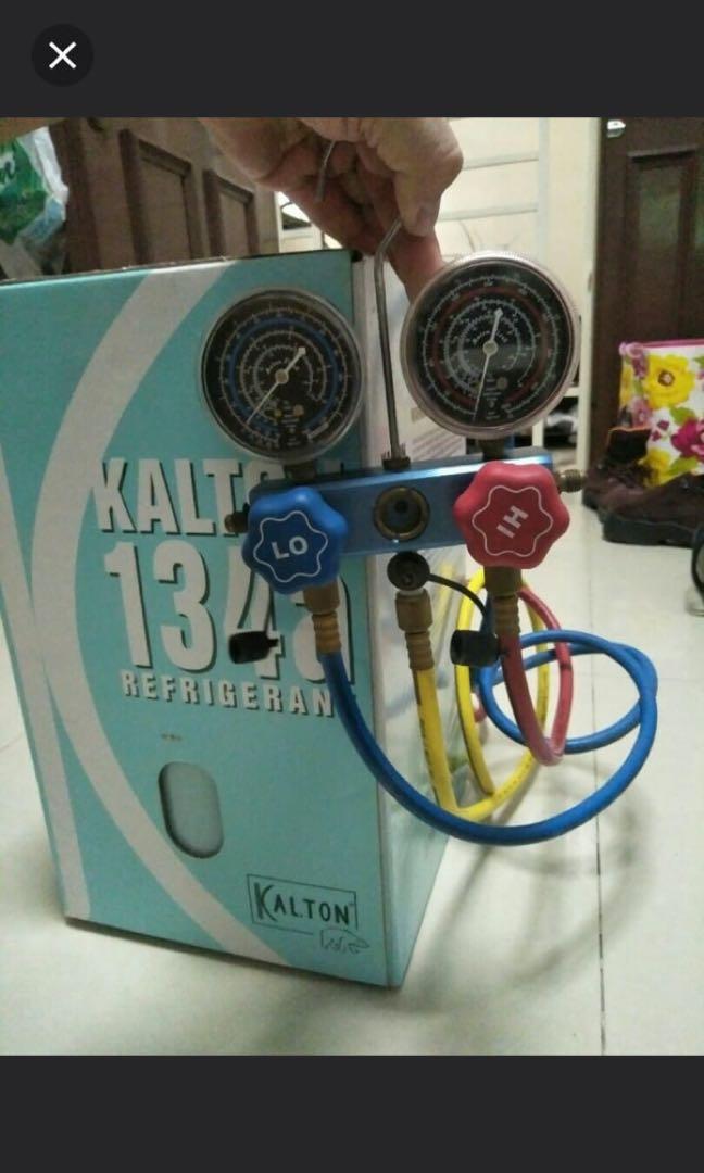 Kalton 134A Refrigerant Gas and Gauge (Aircon), TV & Home Appliances
