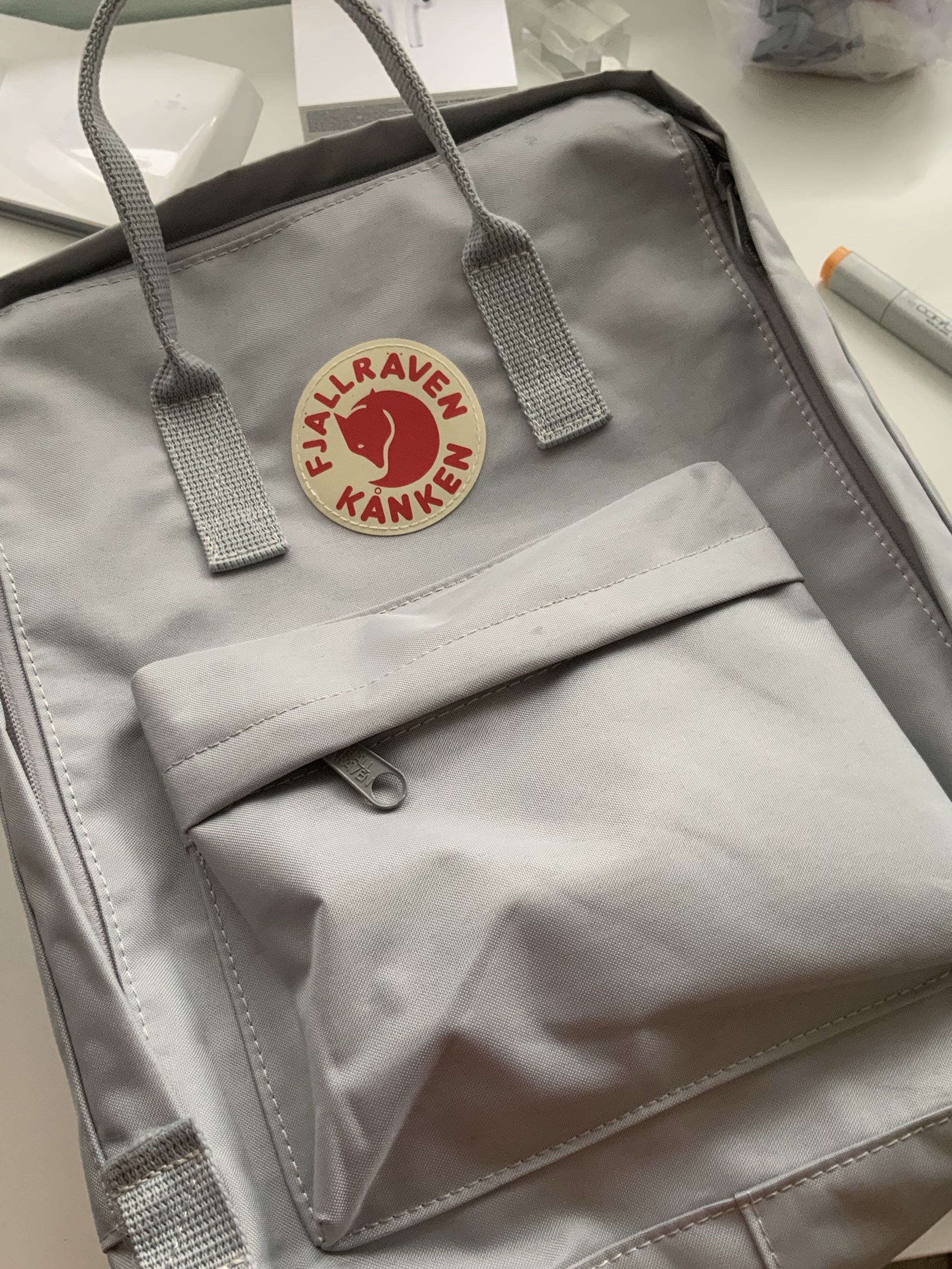 Kanken Bag in Grey, Women's Fashion, Bags & Wallets, Backpacks on Carousell