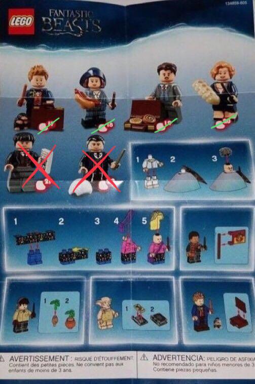 Lego blind bag harry potter hotsell