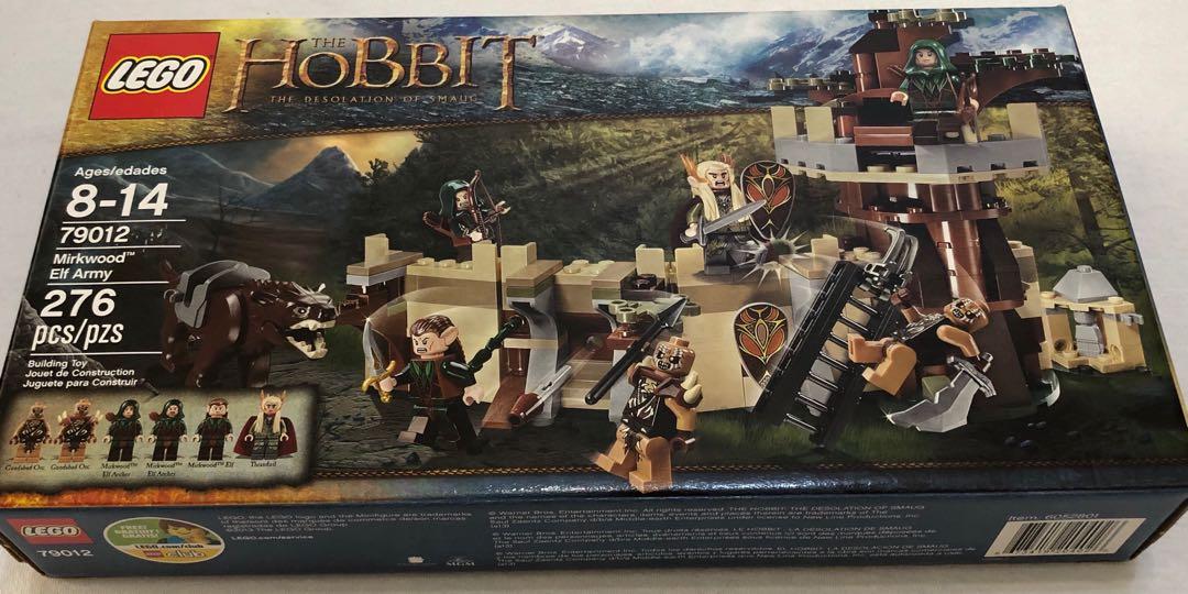 lego 79012 the hobbit mirkwood elf army