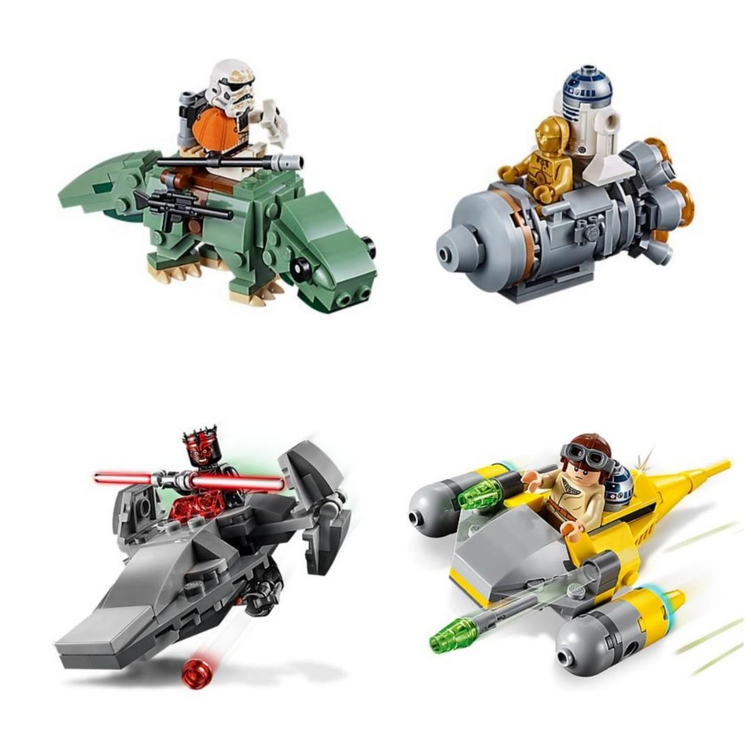 LEGO Star Wars 75223 75224 75228 complete set of Microfighters series 6 Hobbies Toys Toys Games on Carousell