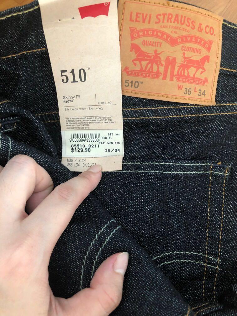 levi's waist size