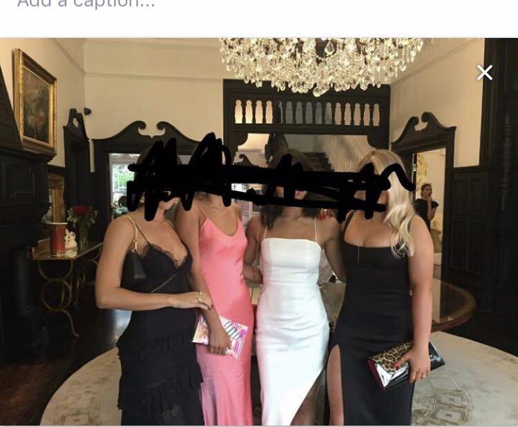 manning cartell miami heat backless dress