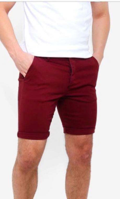 Maroon deals chino shorts