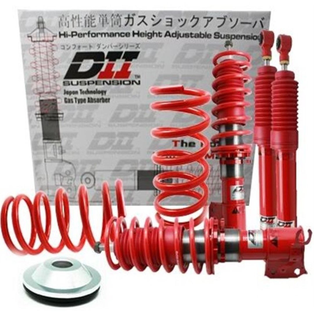 (Most Cars) DII JAPAN Comfort & Stable HiLow Adjustable Absorber Coil