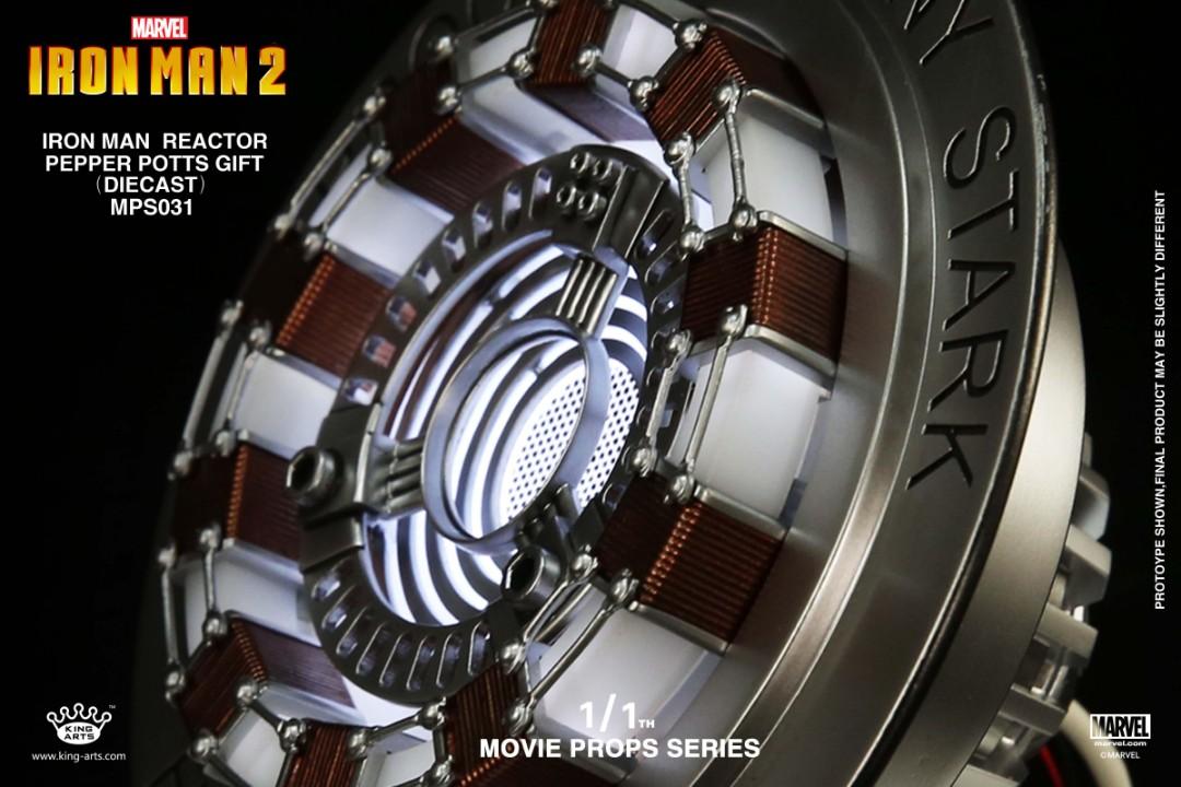 Mps031 King Arts 1 1 Movie Props Series 1 1 Iron Man Reactor Toys Games Bricks Figurines On Carousell