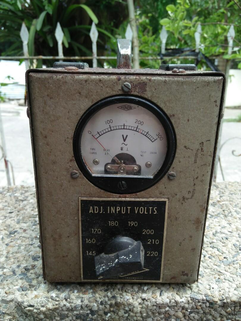 Old Heavy Duty Voltage Regulators and Transformers (Category: Electrical, Adaptors & Sockets) located in Taytay. Submitted by archie2427 (Listing ID 228670528, Image 2). Description: 2,000 each or your best offer if you will buy all. Old heavy duty voltage regulators and transformers. Untested. As is. Please call or text for faster transaction. 0916-303-0272 God Bless!.