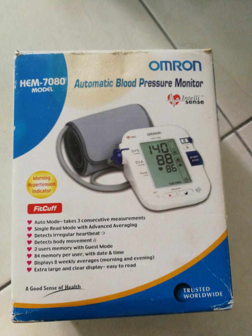 Omron Blood Pressure Monitor Electronics Others On Carousell