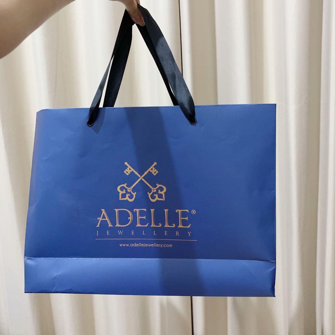 Paperbag Adelle Jewellery Fesyen Wanita Tas Dompet Di Carousell