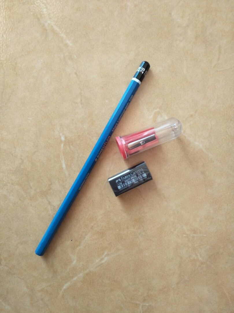 Pensil Rautan Pengahupus Books Stationery Stationery On