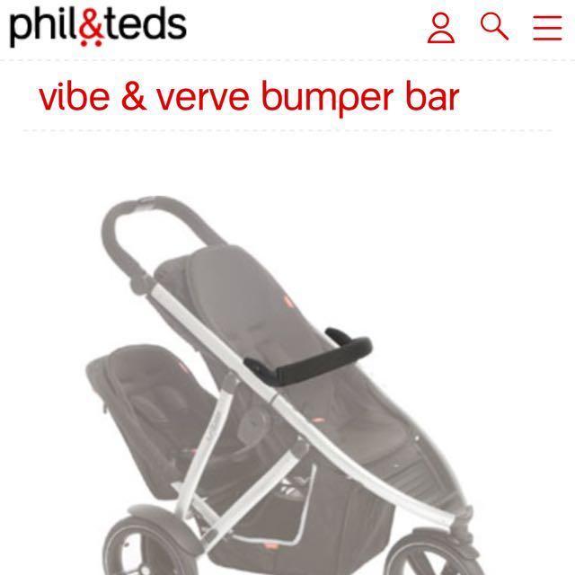 phil and teds bumper bar