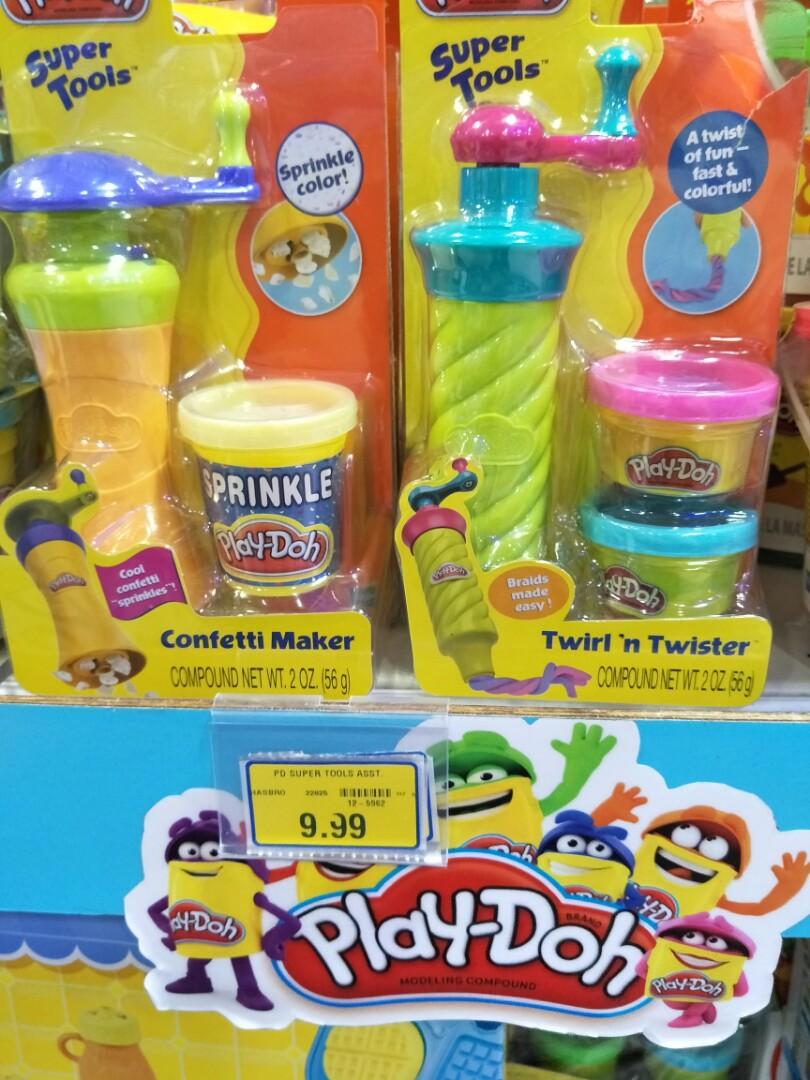 Play-doh Playdoh Super Tools Set EZ Molder Flip n Snip Scissors Confetti  Maker