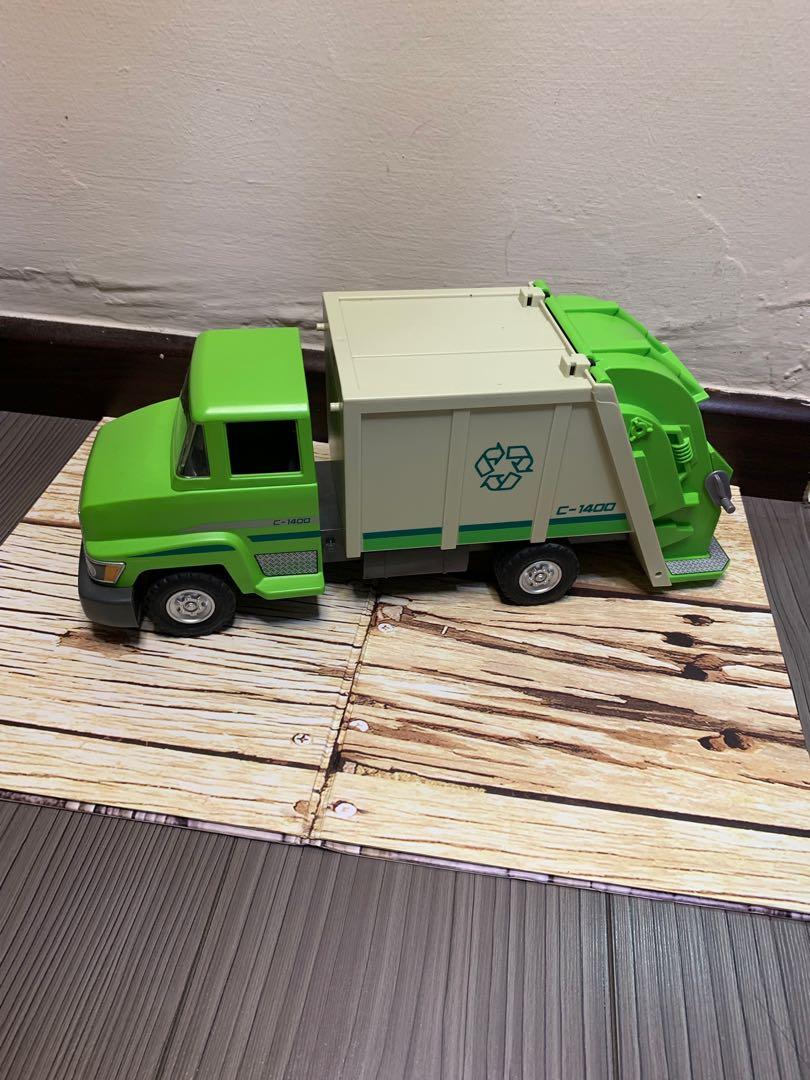 playmobil recycling truck