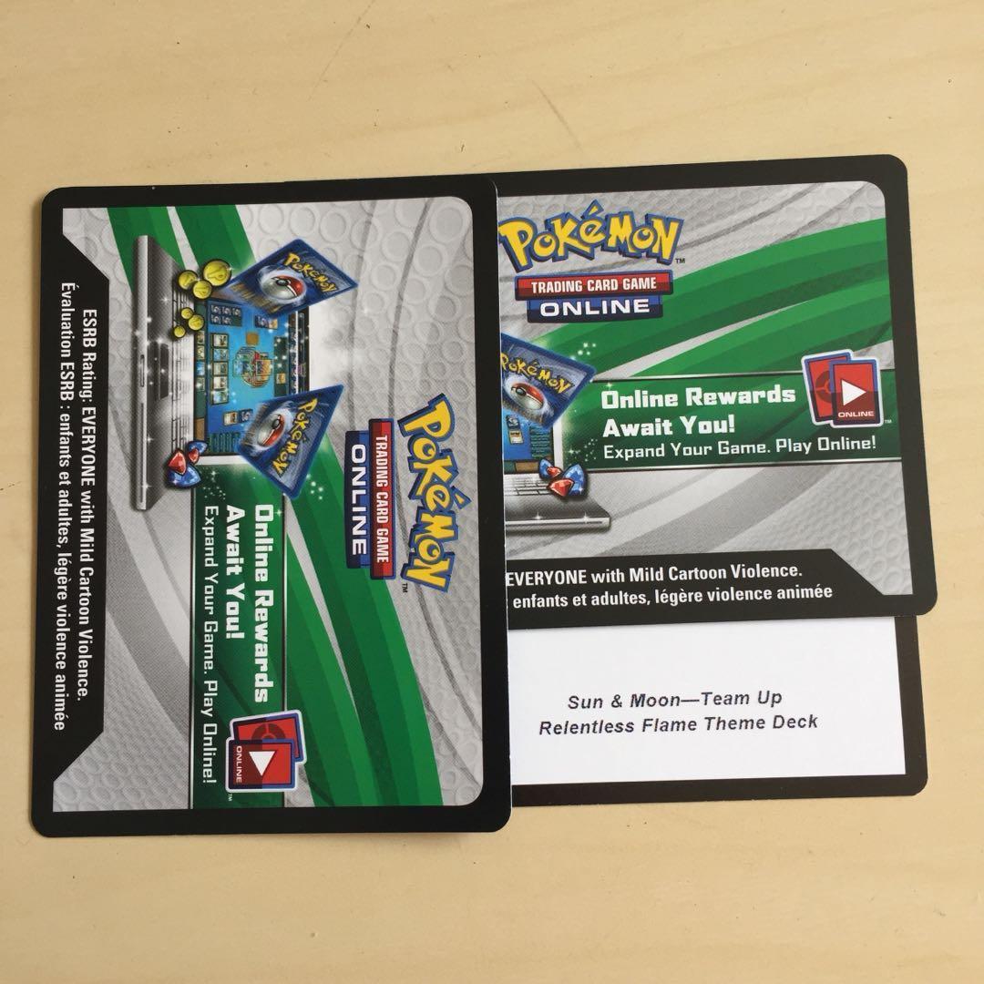 MESSAGE DELIVERY POKEMON TEAM UP CODE CARDS X36 PTCGO ONLINE UNUSED